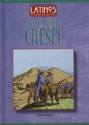 Cover of: Fray Juan Crespi (Latinos in American History) (Latinos in American History)