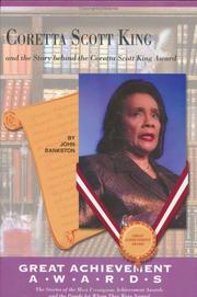 Cover of: Coretta Scott King and the story behind the Coretta Scott King Award by John Bankston