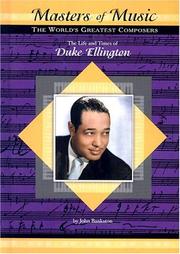 Cover of: The Life and Times of Duke Ellington (Masters of Music)