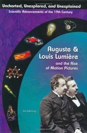 Cover of: Auguste and Louis Lumiere and the rise of motion pictures by Jim Whiting