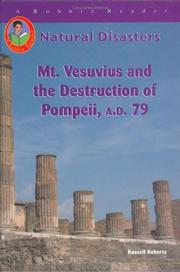 Cover of: Mt. Vesuvius and the destruction of Pompei