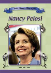 Cover of: Nancy Pelosi (Blue Banner Biographies) (Blue Banner Biographies)