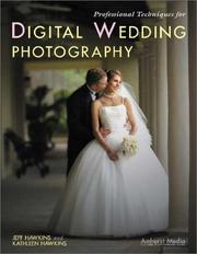 Professional techniques for digital wedding photography cover