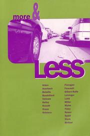 Cover of: More & Less