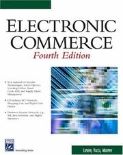 Cover of: Electronic Commerce