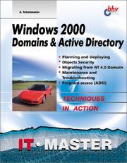 Cover of: Windows 2000 Domains and Active Directory by Aleksey Tchekmarev