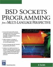 Cover of: BSD Sockets Programming from a Multi-Language Perspective (Programming Series)