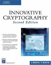 Cover of: Innovative Cryptography (Programming Series)