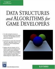 Cover of: Data Structures and Algorithms for Game Developers (Game Development Series)