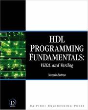 HDL programming fundamentals by Nazeih Botros
