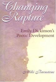 Cover of: Changing Rapture | Aliki Barnstone