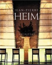 Cover of: Jean-Pierre Heim, Architect | Roger Yee
