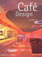 Cover of: Cafe Design, Vol. 2 by Martin Pegler