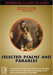 Cover of: Selected Psalms And Parables (The Bible)