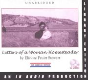 Cover of: Letters of a Woman Homesteader (Primary Source History) by Elinore Pruitt Stewart