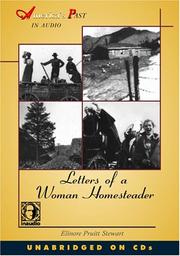 Cover of: Letters Of A Woman Homesteader (America's Past)