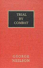 Cover of: Trial by Combat by George Neilson, George Neilson