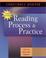 Cover of: Reading process and practice