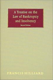 Cover of: A Treatise on the Law of Bankruptcy and Insolvency