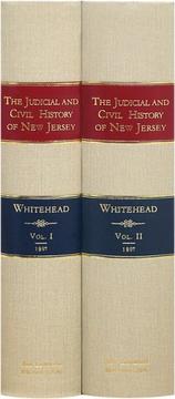 The judicial and civil history of New Jersey by Whitehead, John