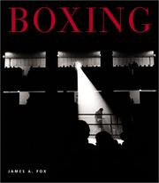 Cover of: Boxing by James A. Fox