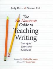 Cover of: The No-Nonsense Guide to Teaching Writing: Strategies, Structures, and Solutions