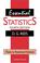 Cover of: Essential statistics