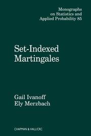Cover of: Set-indexed martingales
