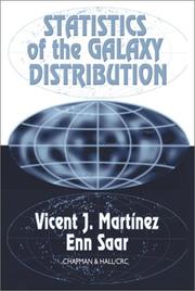 Cover of: Statistics of the Galaxy Distribution | Vicent J. MartГ­nez