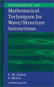 Cover of: Handbook of Mathematical Techniques for Wave/Structure Interactions