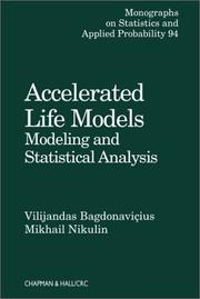 Cover of: Accelerated Life Models by Vilijandas Bagdonavicius, Mikhail Nikulin