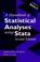 Cover of: A handbook of statistical analyses using Stata