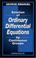 Cover of: Solution of Ordinary Differential Equations by Continuous Groups