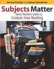Cover of: Subjects Matter: Every Teacher's Guide to Content-Area Reading