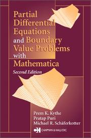 Cover of: Partial differential equations and boundary value problems with Mathematica by Prem K. Kythe