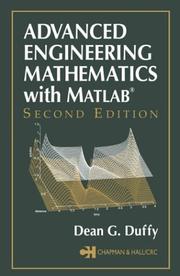 Cover of: Advanced engineering mathematics with MATLAB by Dean G. Duffy, Dean G. Duffy