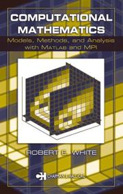 Cover of: Computational Mathematics by Robert E. White