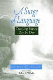 Cover of: A surge of language: teaching poetry day by day