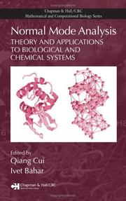Cover of: Normal Mode Analysis: Theory and Applications to Biological and Chemical Systems (Mathematical and Computational Biology)