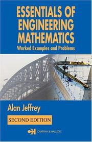 Cover of: Essentials of Engineering Mathematics by Alan Jeffrey