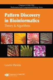 Cover of: Pattern Discovery in Bioinformatics by Laxmi Parida, Laxmi Parida