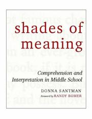 Shades of Meaning by Donna Santman