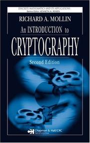 Cover of: An Introduction to Cryptography