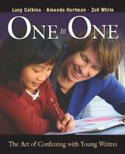 Cover of: One to One by Lucy Calkins, Amanda Hartman, Zoe Ryder White