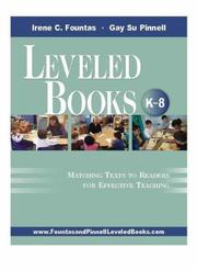 Leveled books (K-8) by Irene C. Fountas