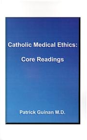 Front cover of Catholic Medical Ethics by Unknown