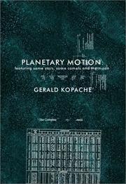 Cover of: Planetary Motion by Gerald Kopache