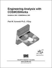 Cover of: Engineering Analysis with COSMOSWorks Software: SolidWorks 2003/COSMOSWorks 2003