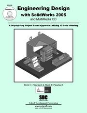 Cover of: Engineering Design with SolidWorks 2005 & MultiMedia CD by David C. Planchard, Marie P. Planchard