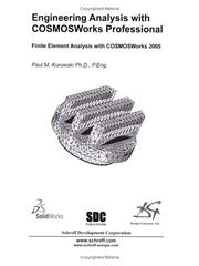 Cover of: Engineering Analysis with COSMOSWorks 2005